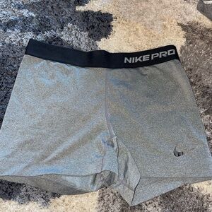 NIKE compression shorts. Size M